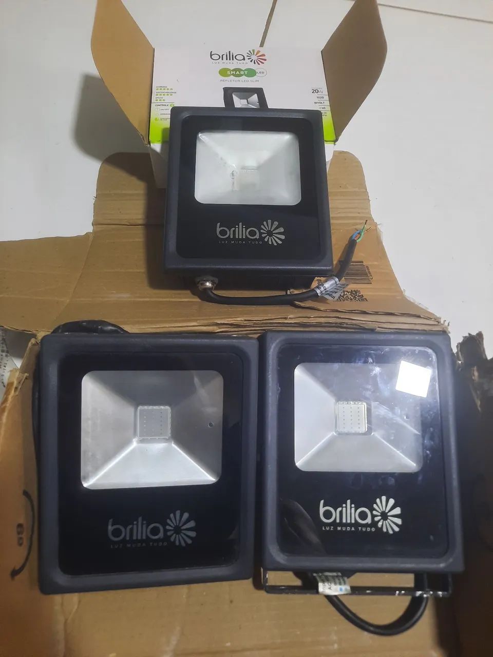 Refletor led brilia 