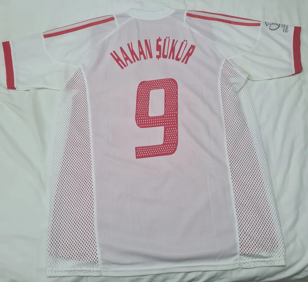 Camisa Turquia #9 HAKAN SUKUR - Copa 2002 - Roupas Esportivas