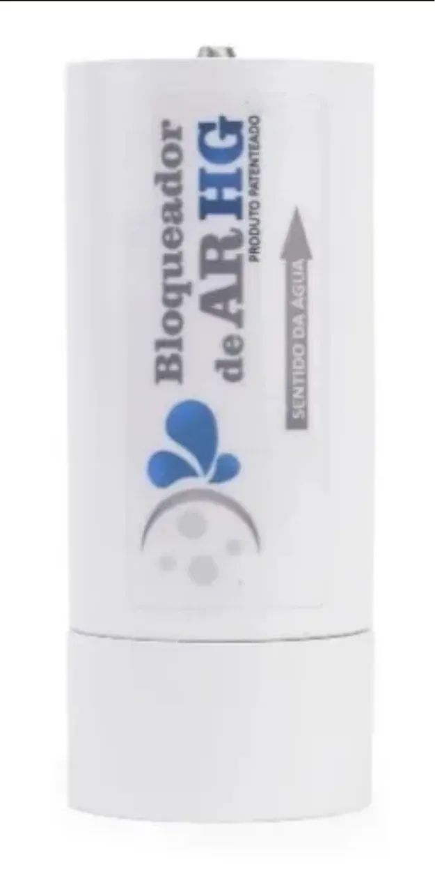 Bloqueador de ar HG para tubos de 25 ou 3/4