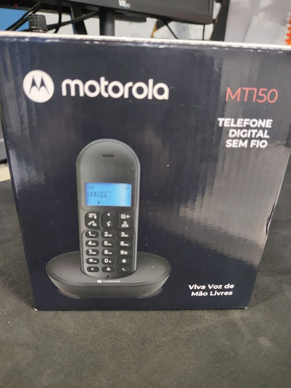 Telefone sem Fio Motorola MT150 sem uso