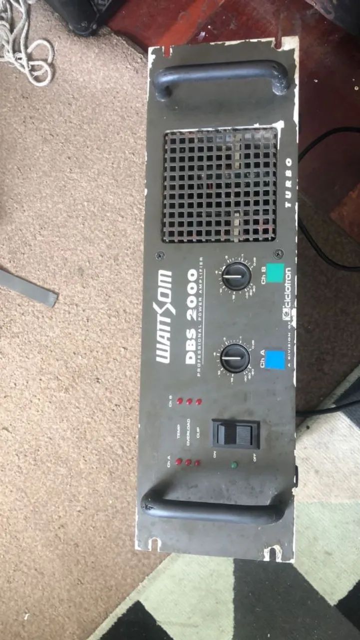 Amplificador Wattsom DBS 2000