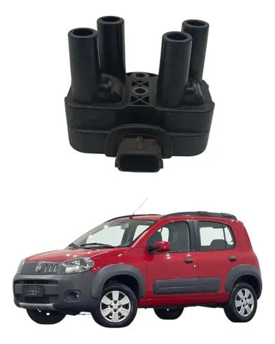 Bobina Ignição Fiat Uno Way Palio 1.0 2011 2012 2013 2014