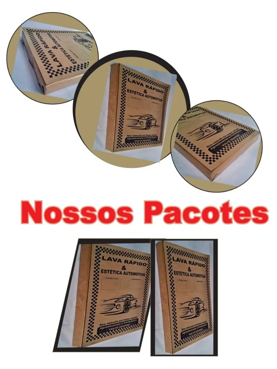 Tapetinhos de papel para carro em lava-rápidos  - Foto 4