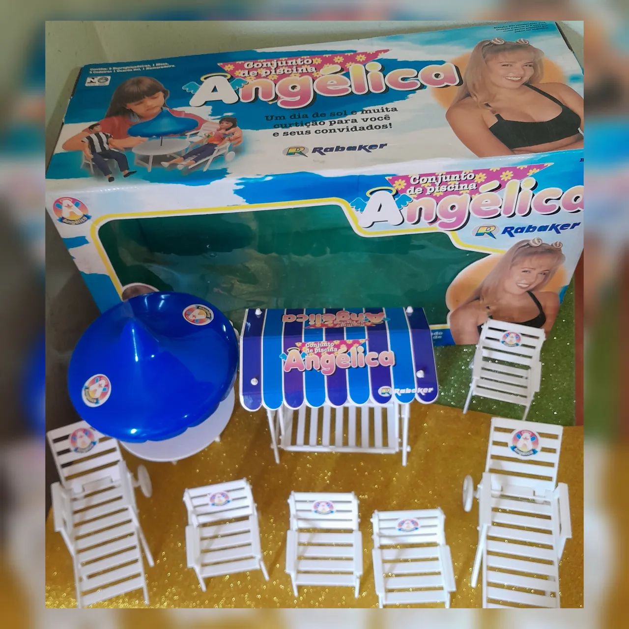 Conjunto de Piscina Angélica - Rabaker