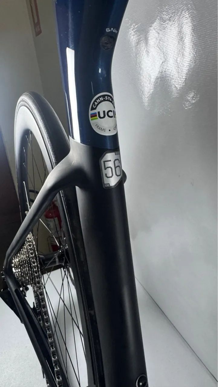 CANNONDALE SYSTEMSIX DISC CARBON HI-MOD TAMANHO 56 ZERO - Foto 2