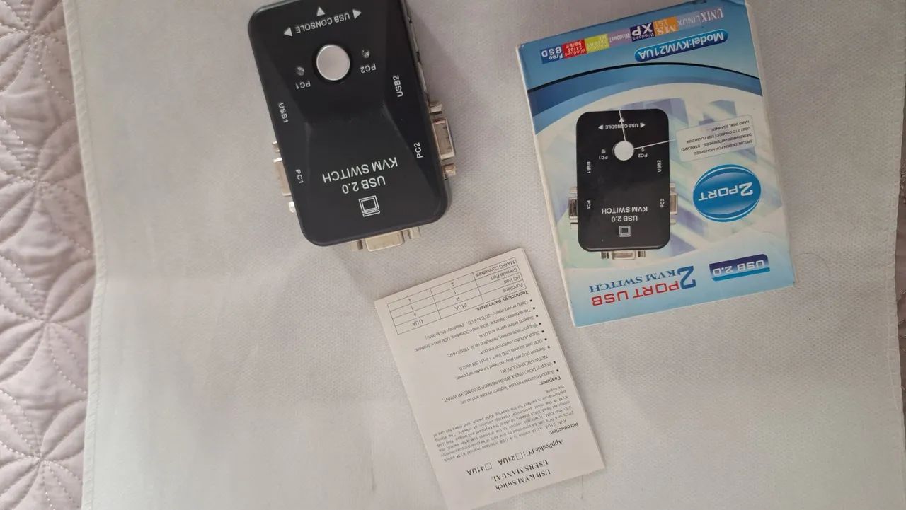 Switch KVM USB 2 Portes - Foto 2