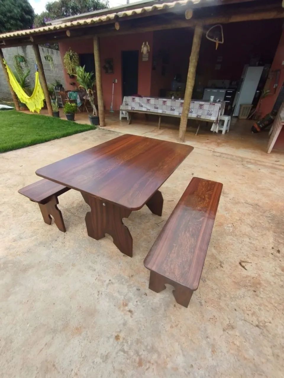 Mesa pedra de ardósia pintada  - Foto 5