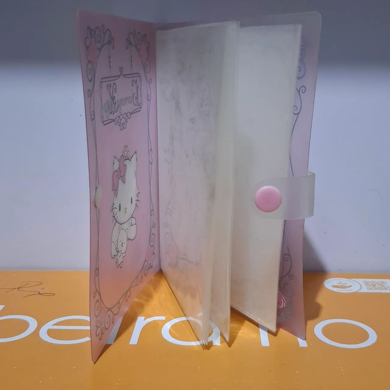 Pasta Hello Kitty Rosa Original - Foto 3