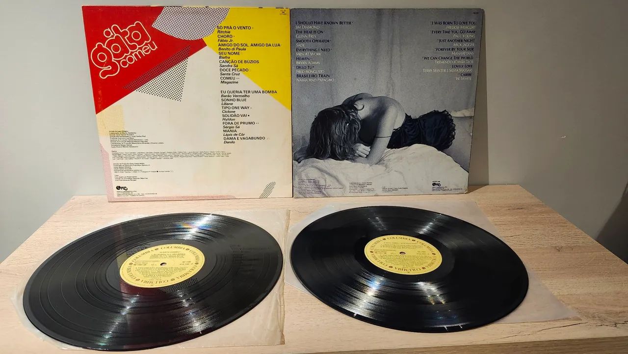 Discos de vinil da novela A Gata Comeu LP 1985 - Foto 4