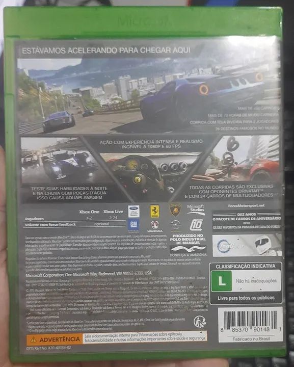 Forza motorsport 6 xbox midia fisica  - Foto 2
