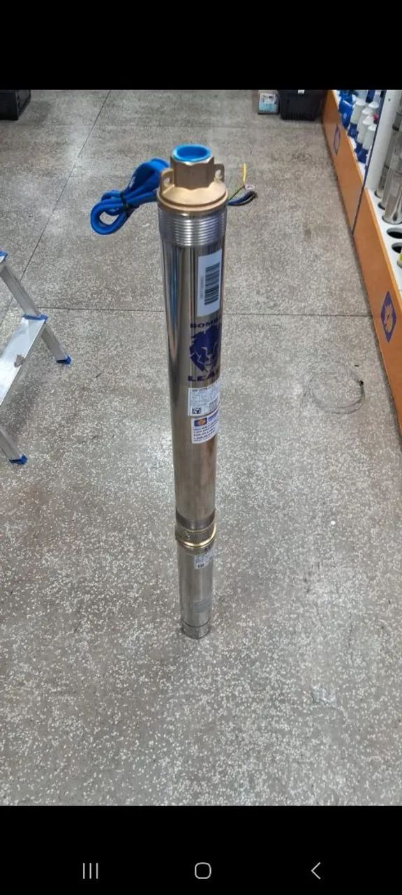 BOMBA SUBMERSA 1CV 127/220V C/PAINEL 18 ESTAGIOS