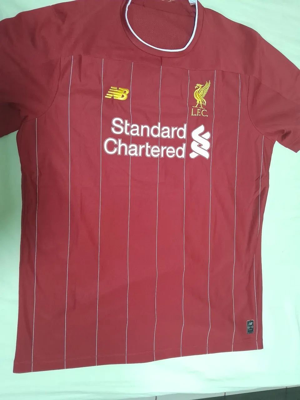 Camisa Liverpool New Balance - Tamanho GG