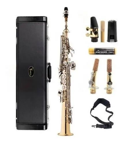 Saxofone Soprano Eagle - Novo sp 502  - Foto 2