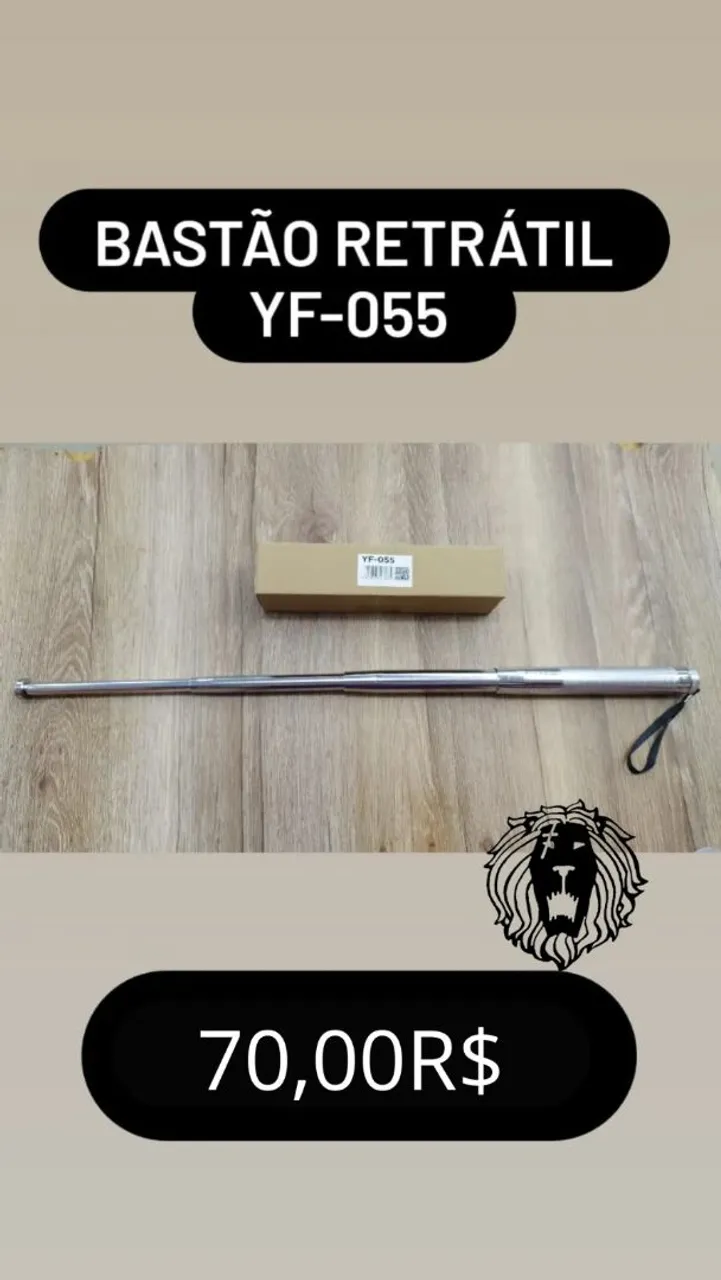 Bastão retrátil YF-055