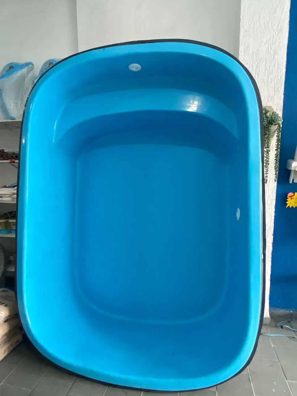 Piscina de fibra para seu lazer