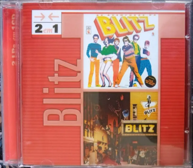 CD Blitz - Série 2 em 1 - 2 discos - As aventuras da Blitz e Radioatividade