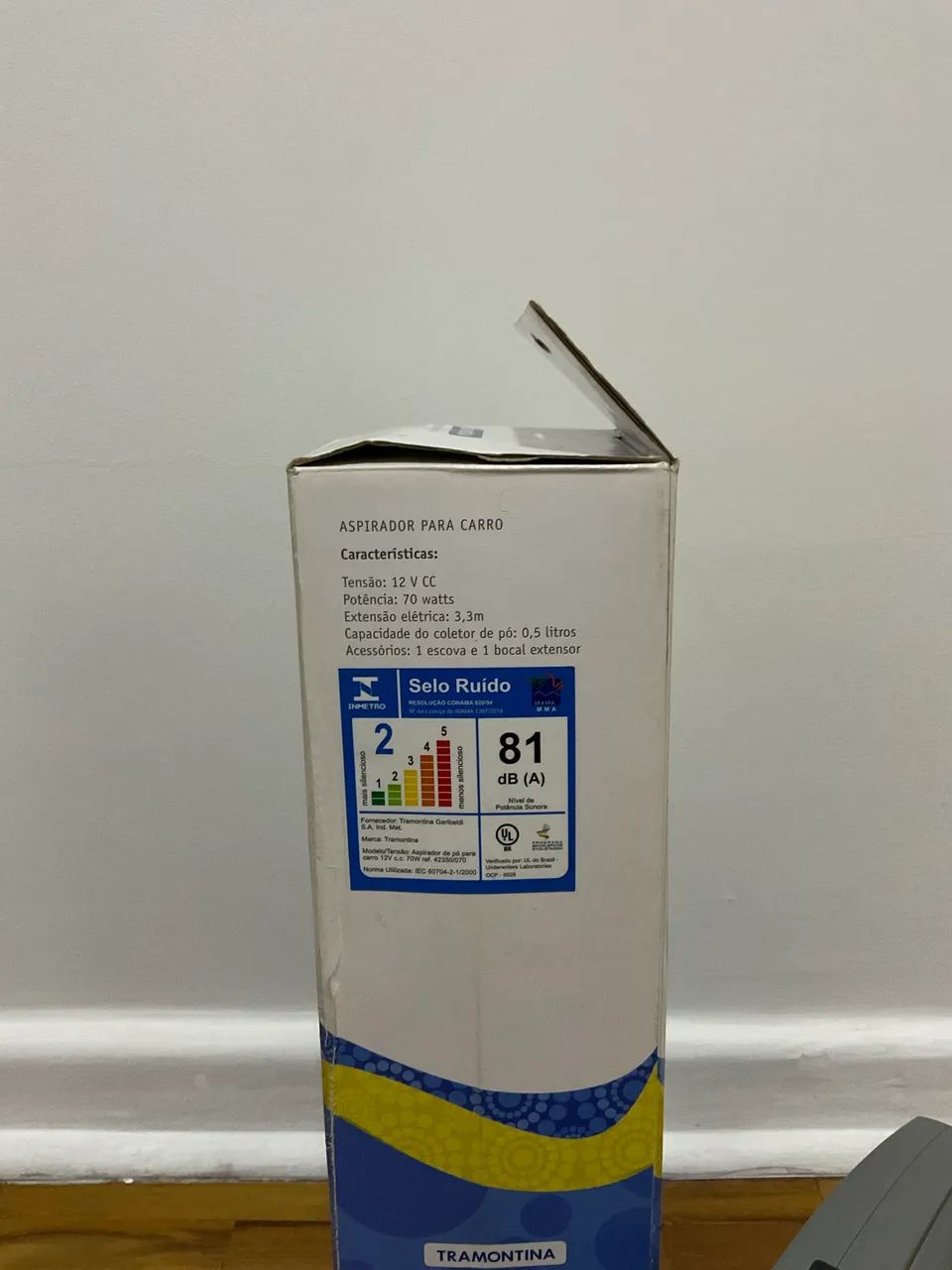 Aspirador de Carro Tramontina 70W - 12V - Foto 3