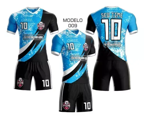 Padrão Uniforme de Futebol Personalizado