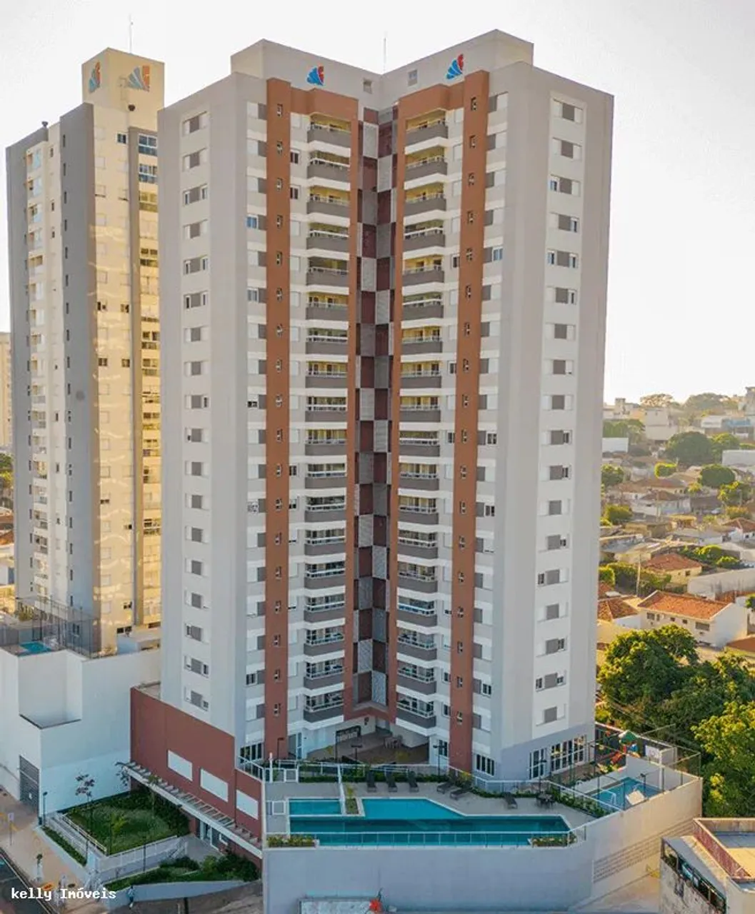 Apartamento para Locação em Presidente Prudente, Edifício Vista Parque do Povo, 2 dormitór