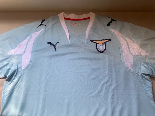 Camisa Lazio 2007/2008 (Seminova - G/L)
