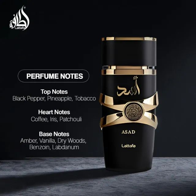 Perfume Lattafa Asad 100ml novo lacrado original  - Foto 3