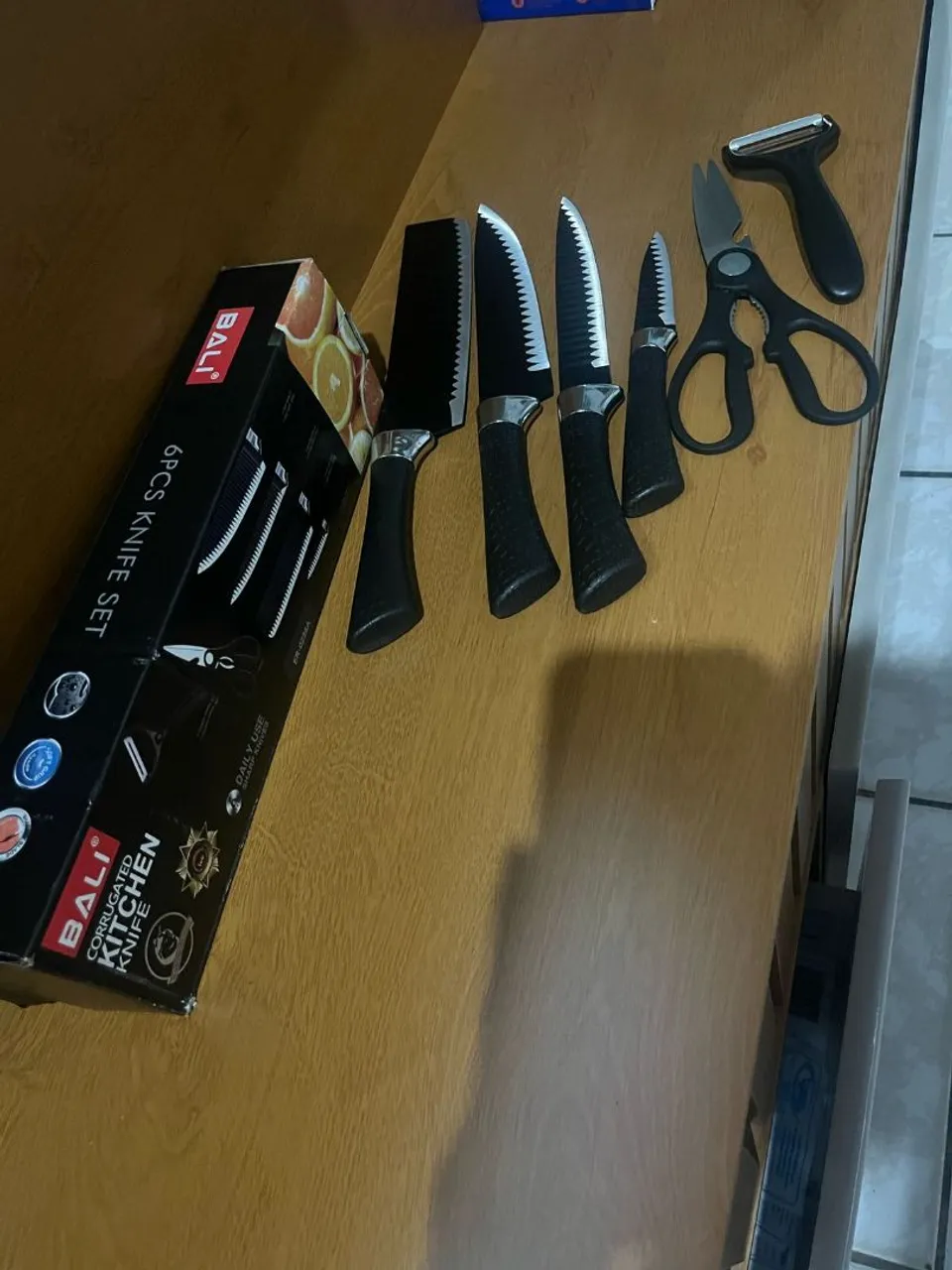 Conjunto de Facas de Cozinha Bali 6 Peças