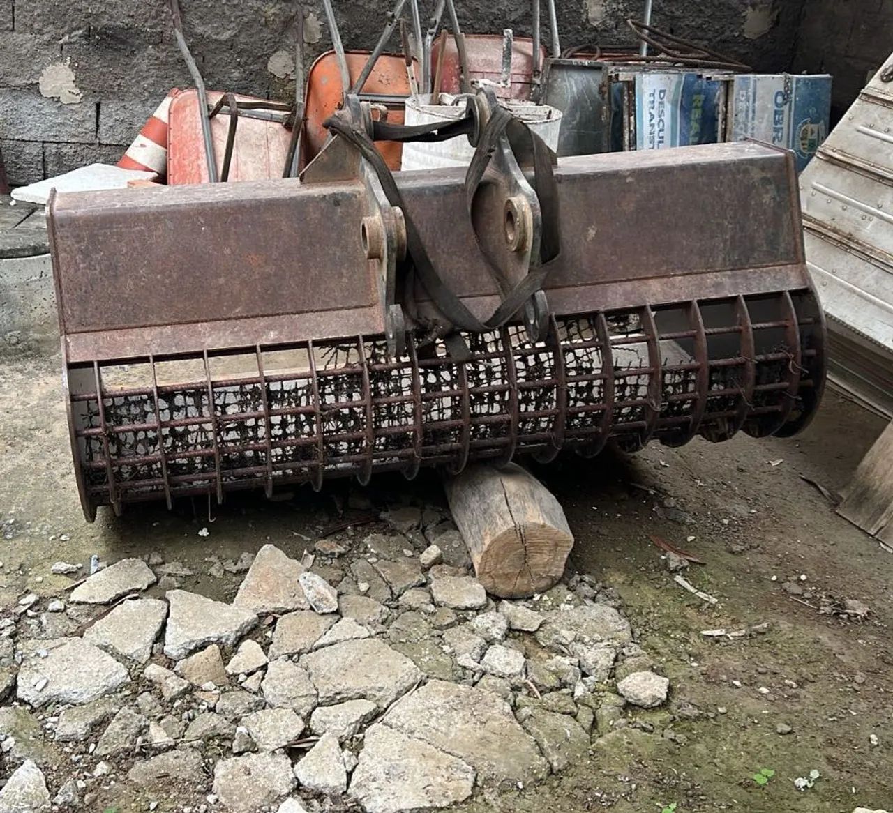 Caçamba especial para aguape escavadeira  - Foto 2