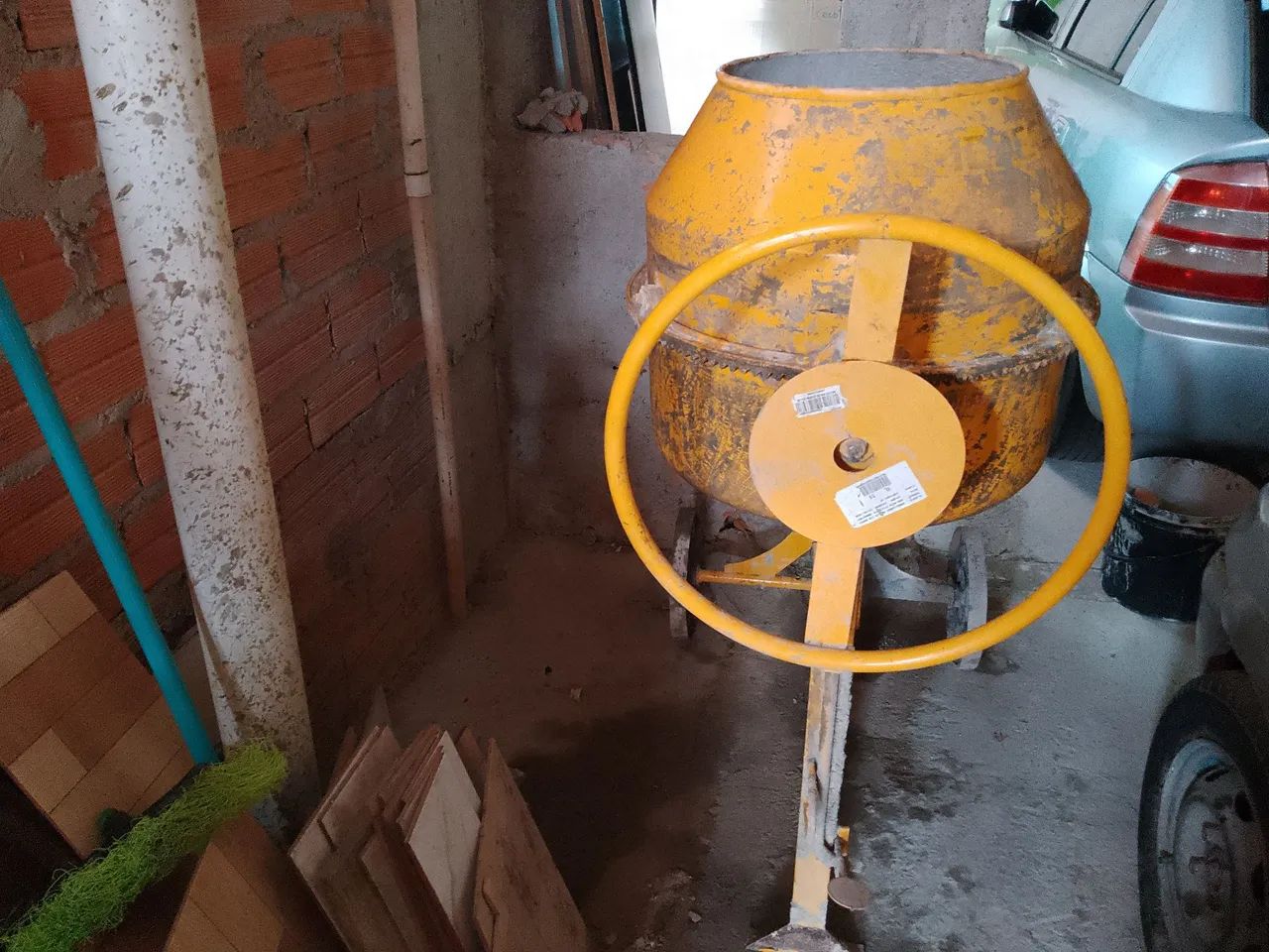 Betoneira para Obras 150L - Foto 3
