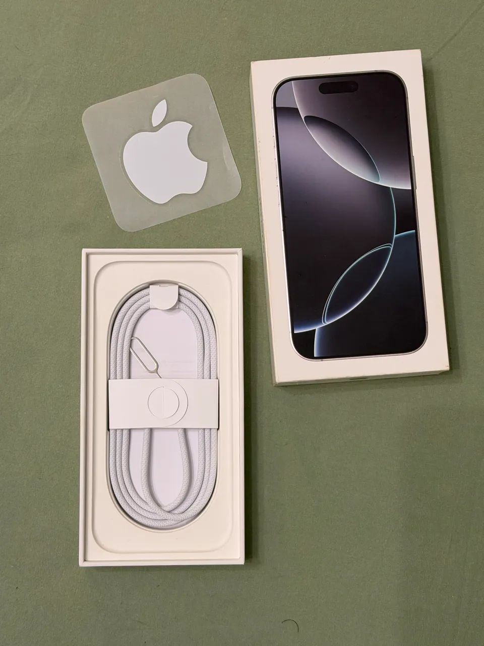 iPhone 16 Pro 256GB Tintânio Branco - Foto 2