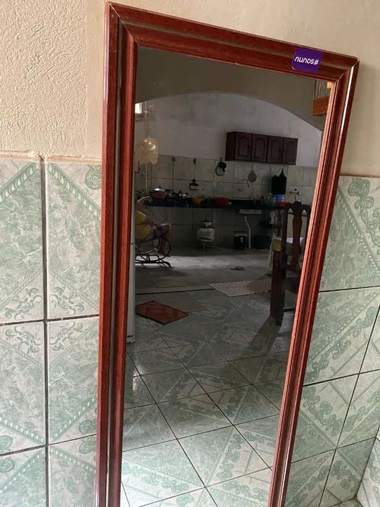 Espelho de Parede em Madeira - Foto 2