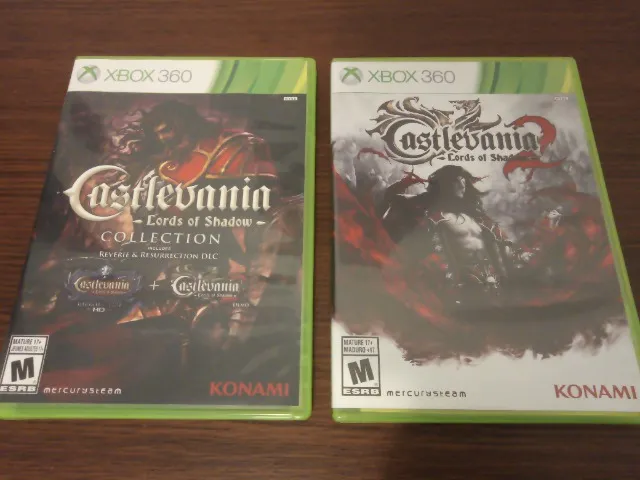 Game - Xbox 360 - Castlevania: Lords of Shadow 1 e 2