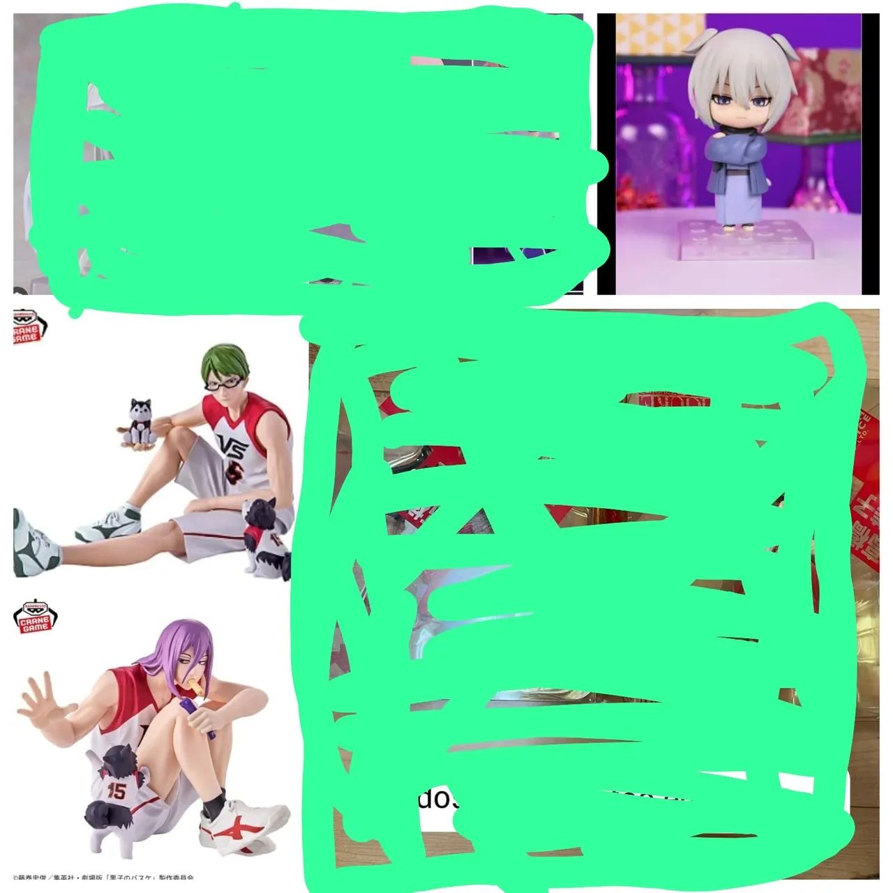 Figuras de ação Kuroko no Basuke - 5x10cm
