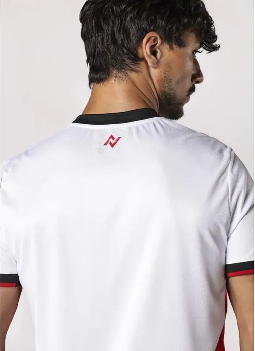 Camisa Masculina Jogo 2 Vitória 2024 Branca Volt  - Foto 3