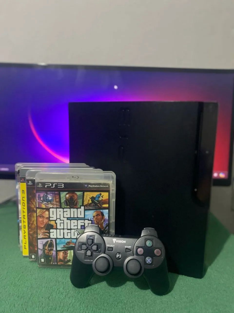 Playstation 3 com ate 30 mil jogos ( LEIA TODA DESCRIÇÃO - Foto 3