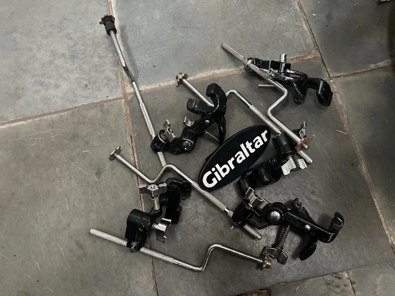 5 Clamps Gibraltar p microfones 