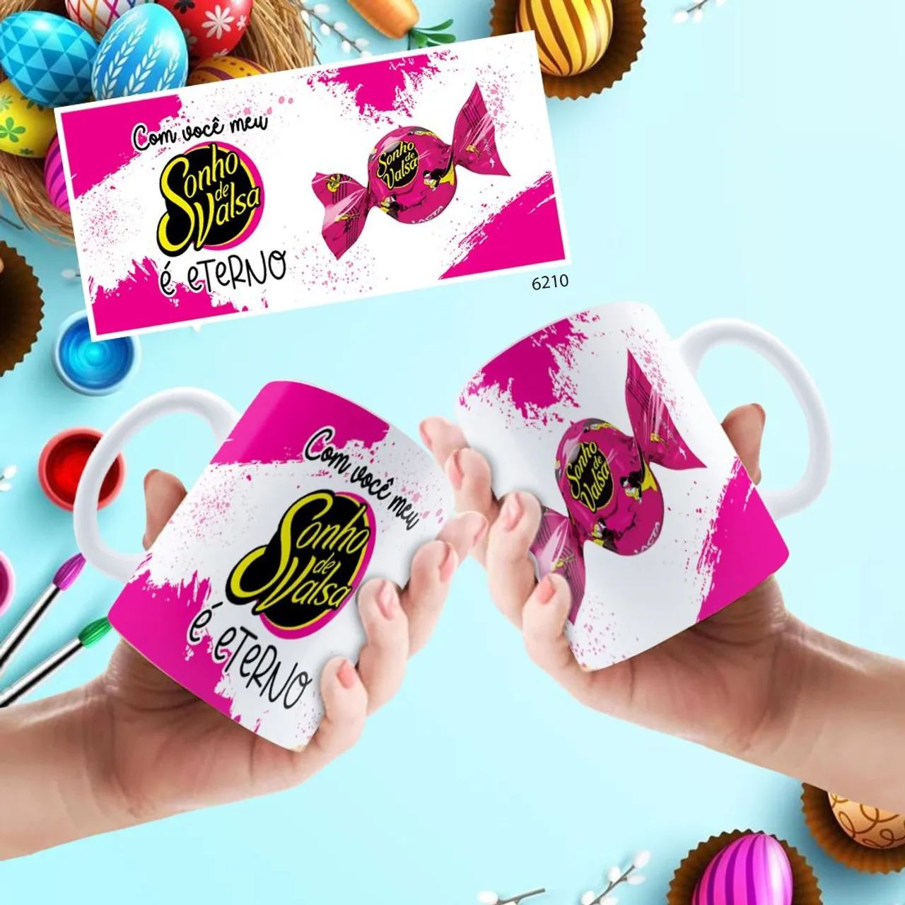 Caneca Talento - Sua Vida Sempre Feliz! - Foto 4