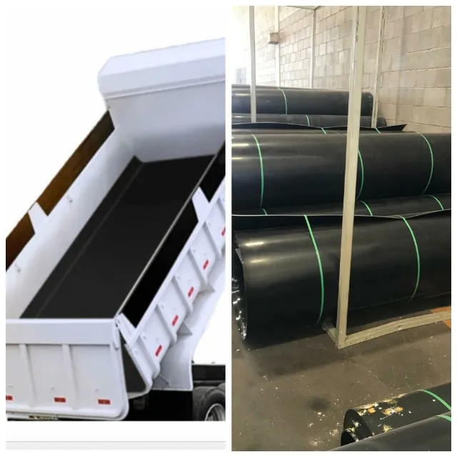 Laminado Pead Borrachão 5,0 mm Preto para Proteção de Caçambas 6 x 2,2