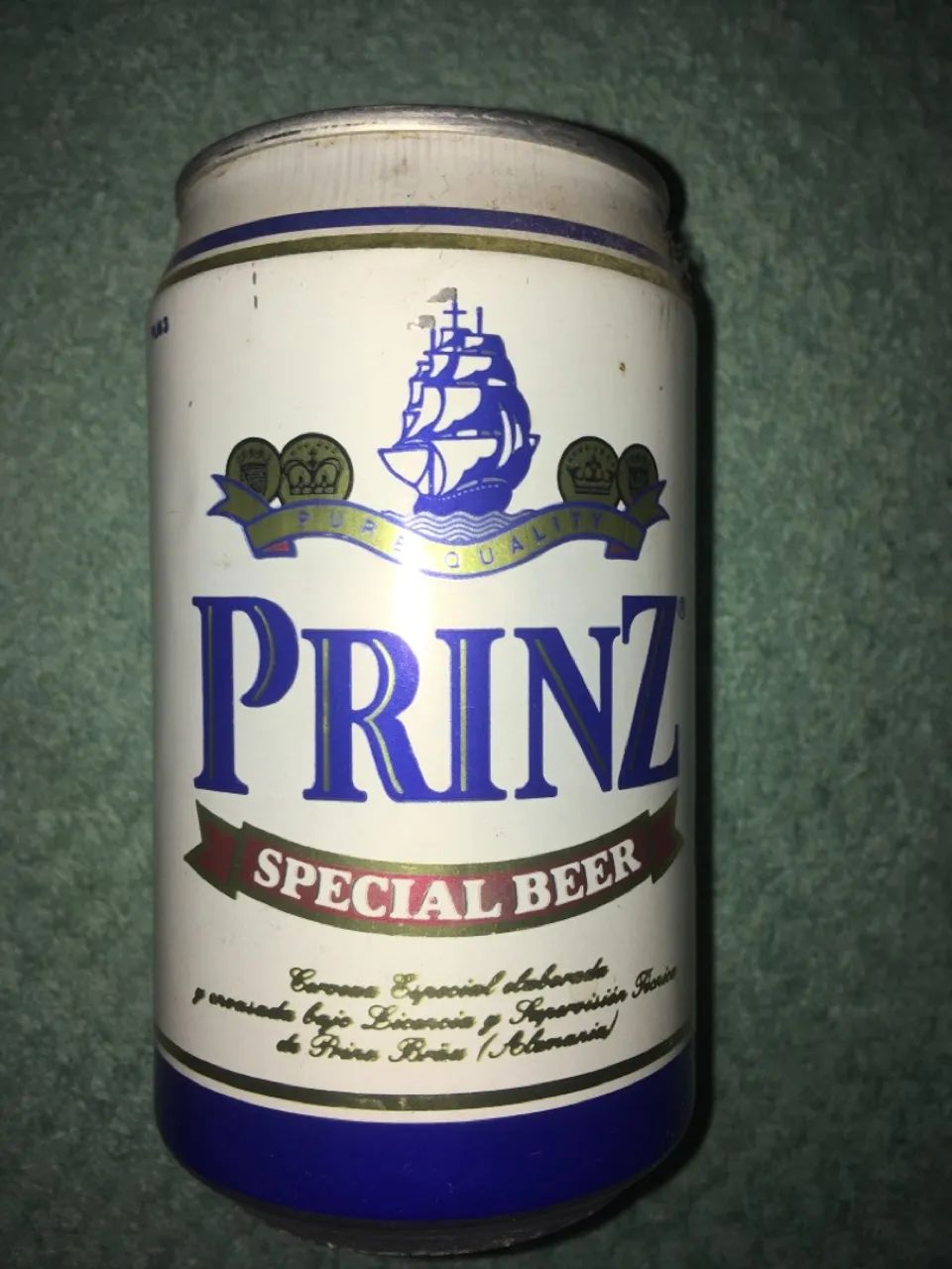 Lata de Cerveja Prinz Special Beer Antiga - Foto 4