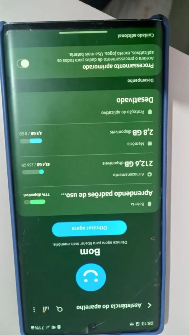 Samsung note 10 mínimo detalhe não afeta em nada  - Foto 3