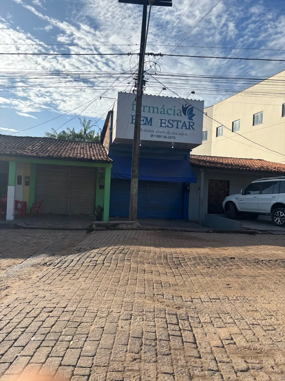 Vendo esses dois pontos na avenida