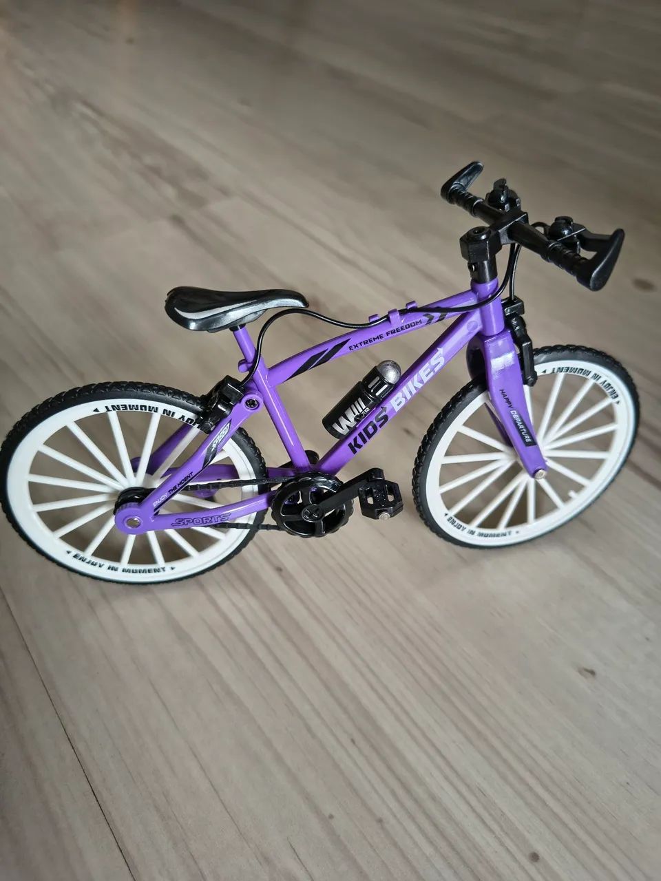 Mini Bicicleta Simulação de Mountain Bike em metal e plástico