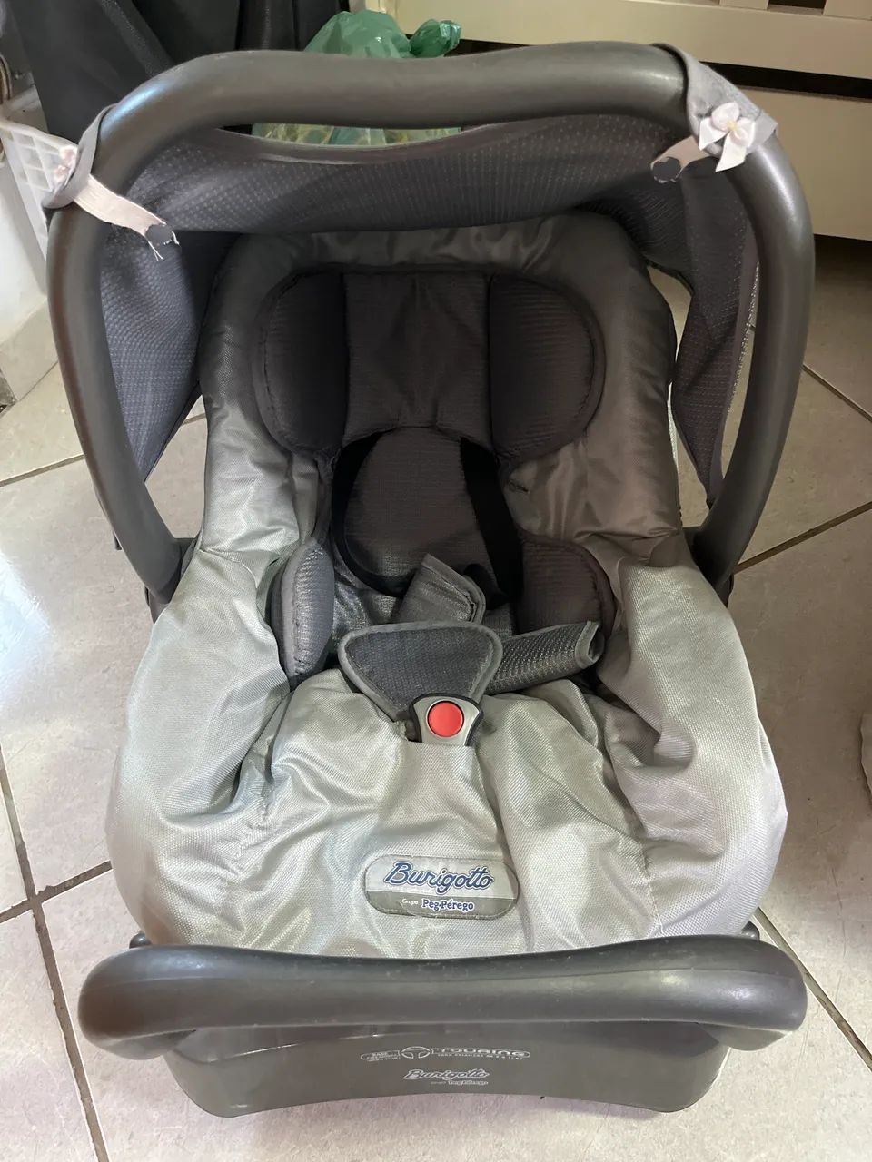 bebê conforto burigotto + base 