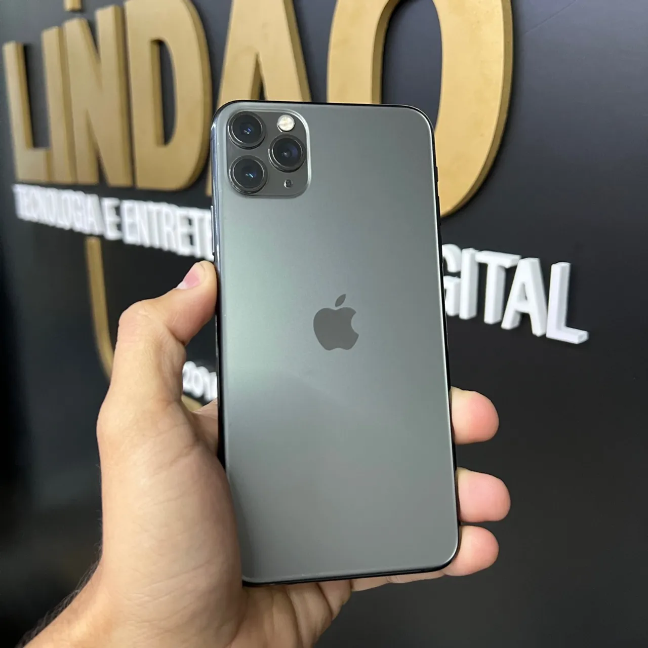iPhone 11 Pro Max 256Gb Cinza novíssimo - Loja física