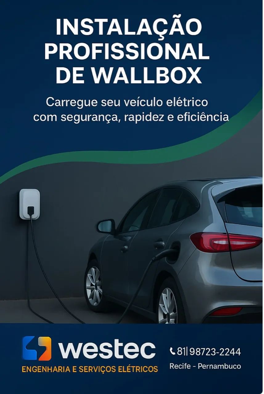 Instalação de wallbox 