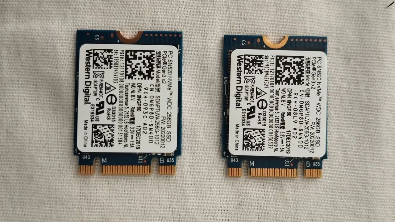 SSDOIS (2) _SSD Western Digital SN520 NVMe 256GB PCIe Gen3 x2 - Foto 2