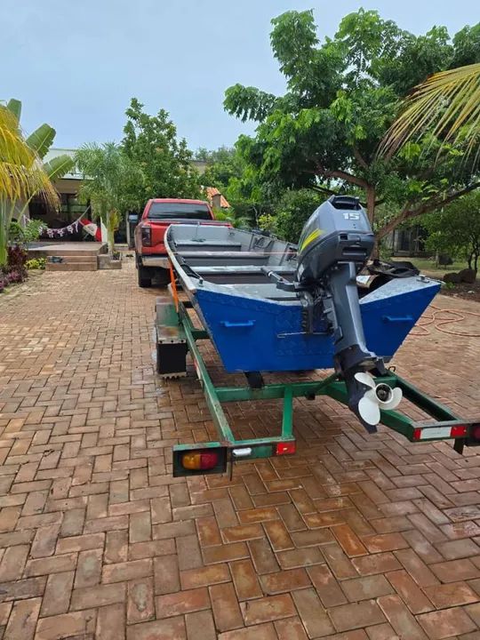 Barco pesca completo 