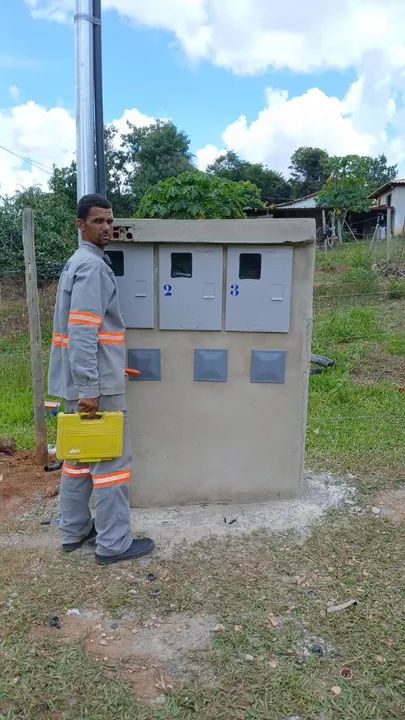 PADRÃO CEMIG, INSTALADO E ENTREGUE LIGADO  - Foto 5