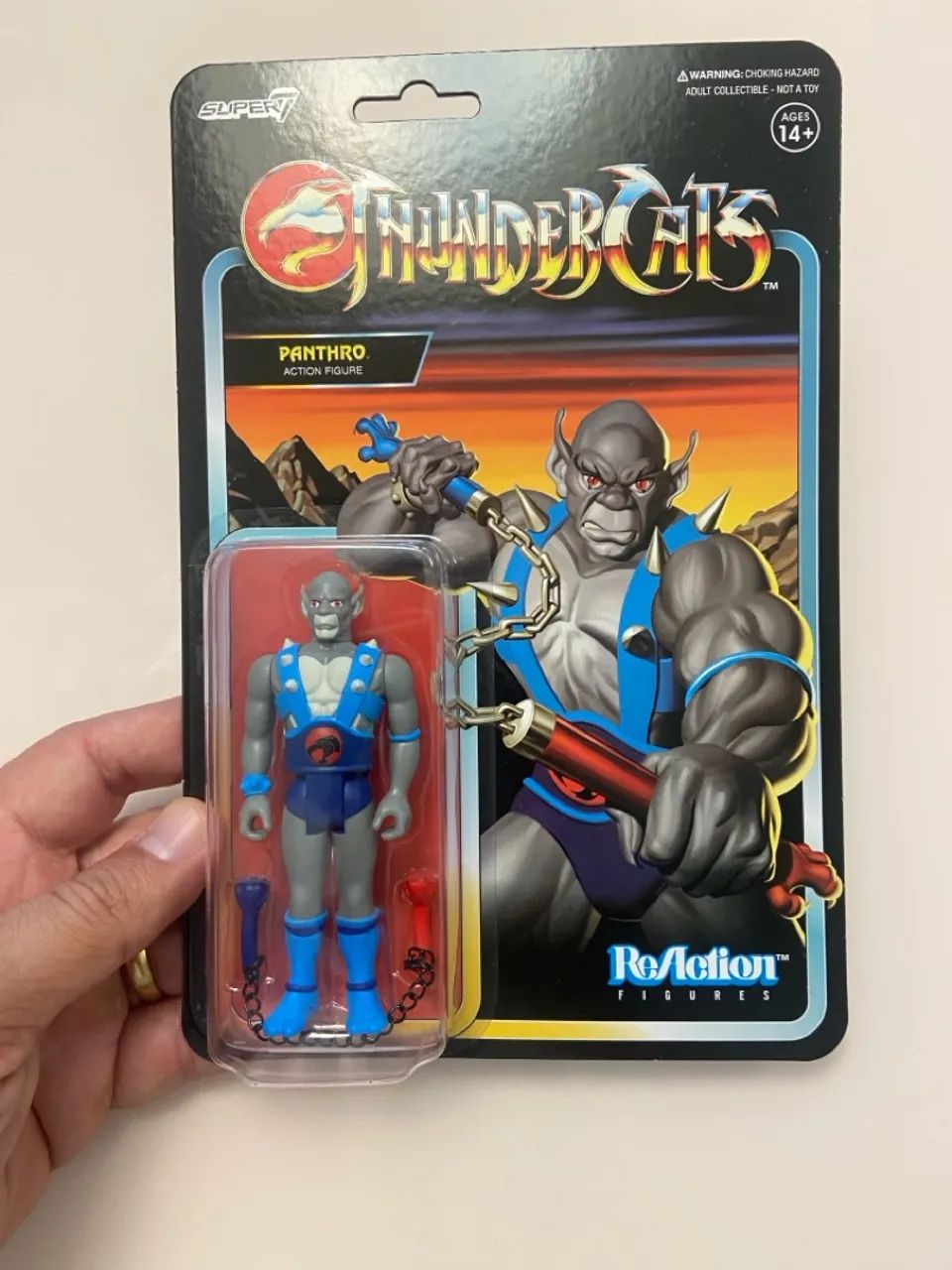 Boneco Thundercats Panthro - Reaction Retro - Super 7 - Foto 3