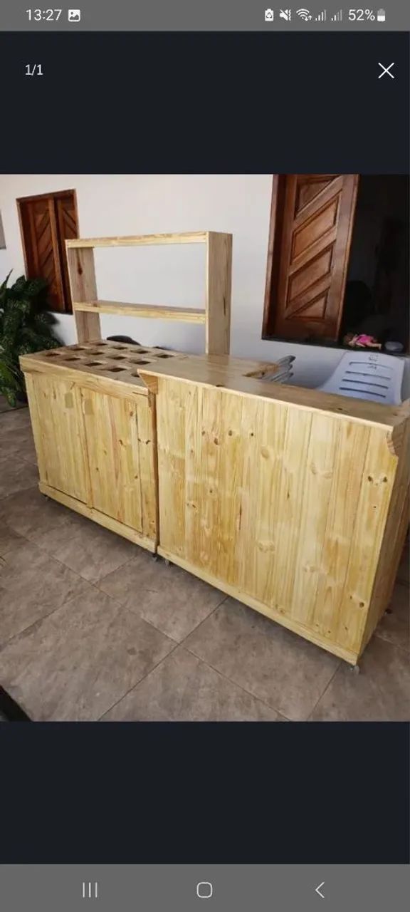 Balcão Açaí e caixa