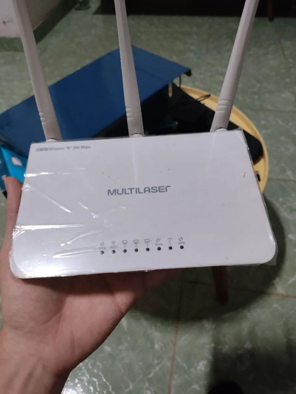 Roteador Wireless Multilaser RE163V 300Mbps - Foto 4